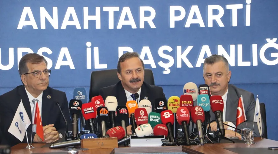 anahtar parti bursa il başkanlığı basın toplantısı